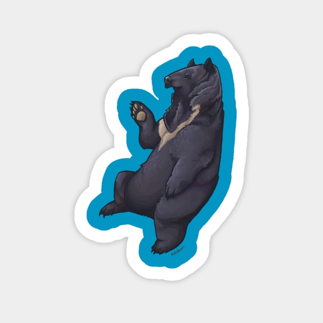Hello I am Bear. Sticker by Ashdoun